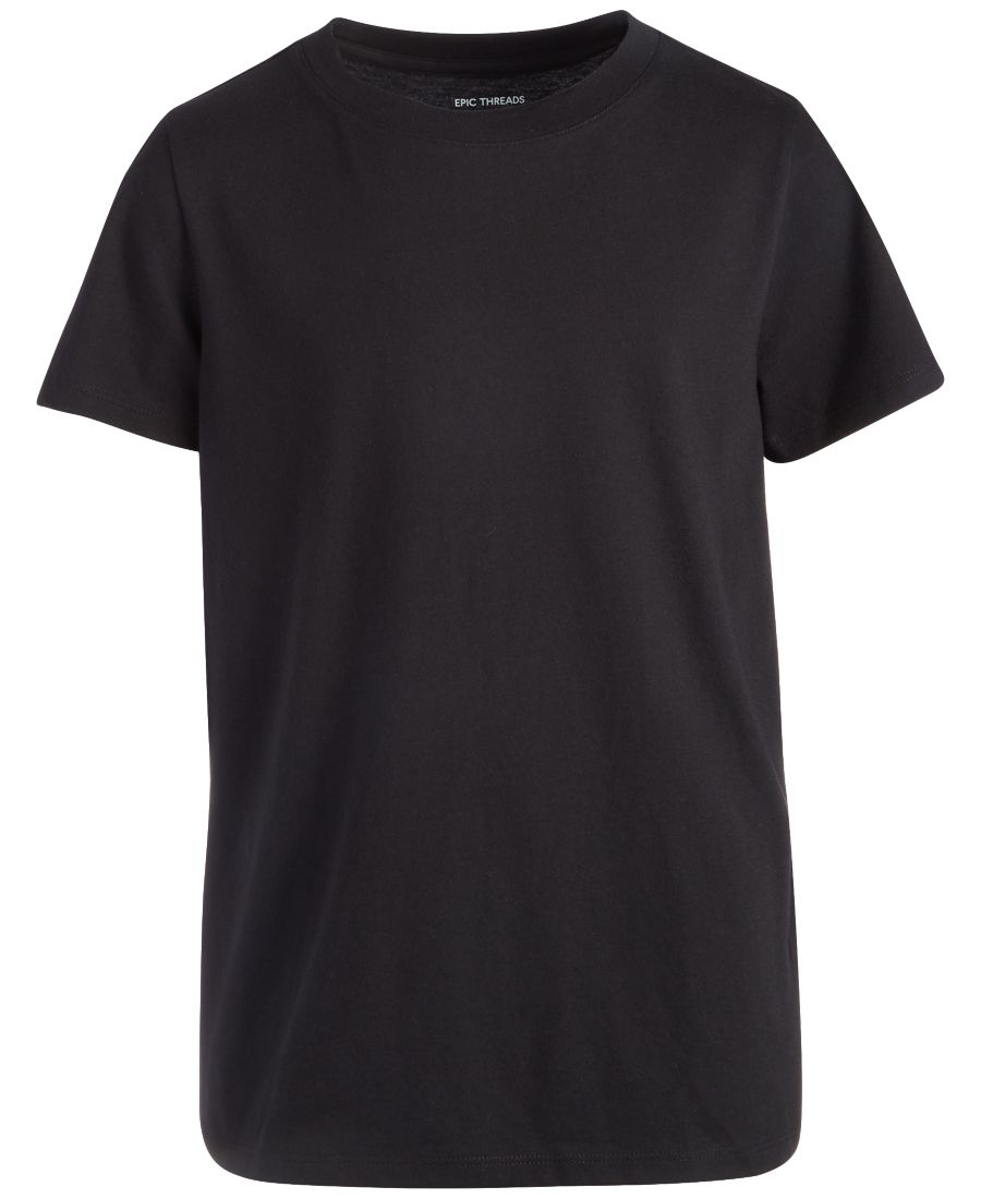 

Однотонная футболка для мальчиков (маленьких и больших размеров) Epic Threads, Deep Black, Черный, Однотонная футболка для мальчиков (маленьких и больших размеров) Epic Threads, Deep Black