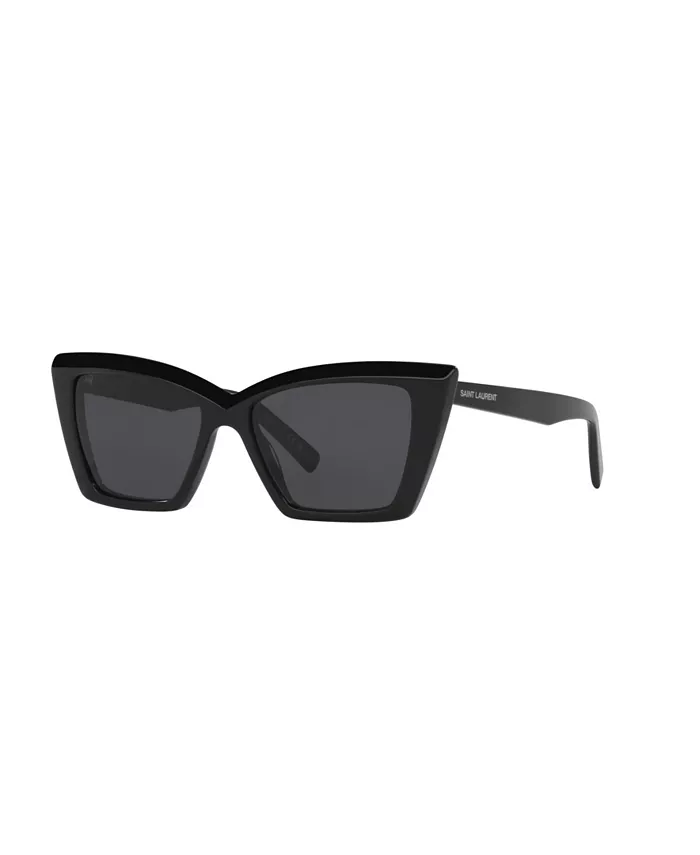 

Женские солнцезащитные очки «кошачий глаз», SL 657 YS000559 Saint Laurent, черный