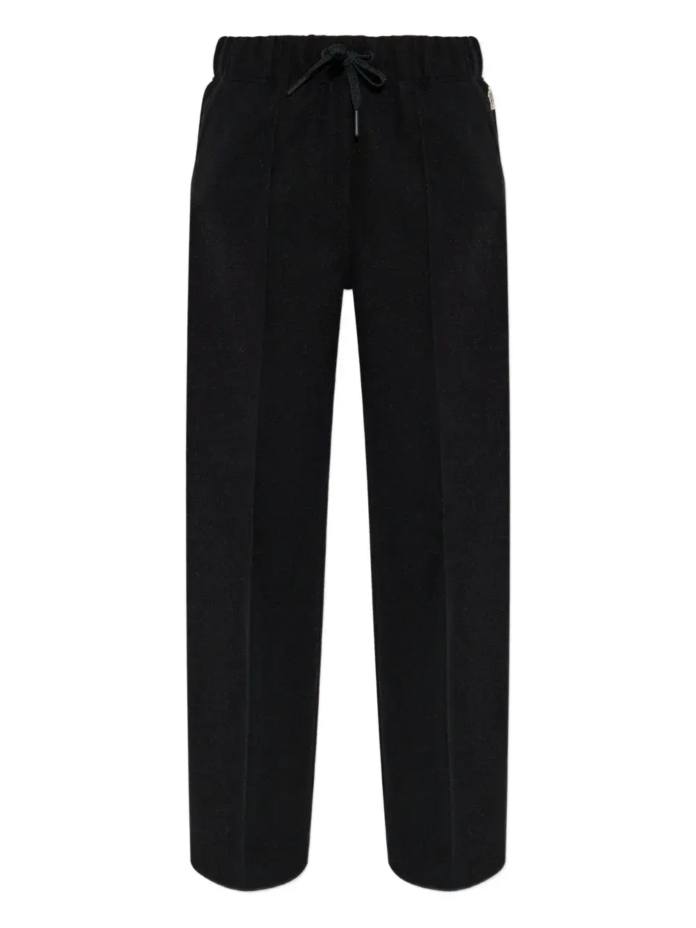 

Спортивные штаны с логотипом и кулиской Moncler Grenoble, черный