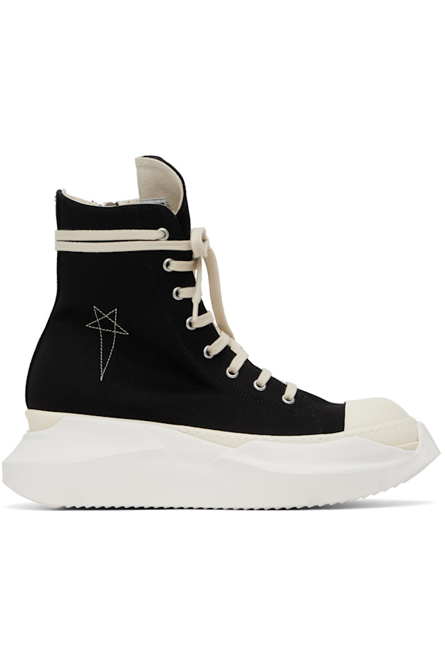 

Кроссовки Hollywood jumbo laces abstract Rick Owens Drkshdw, мультиколор