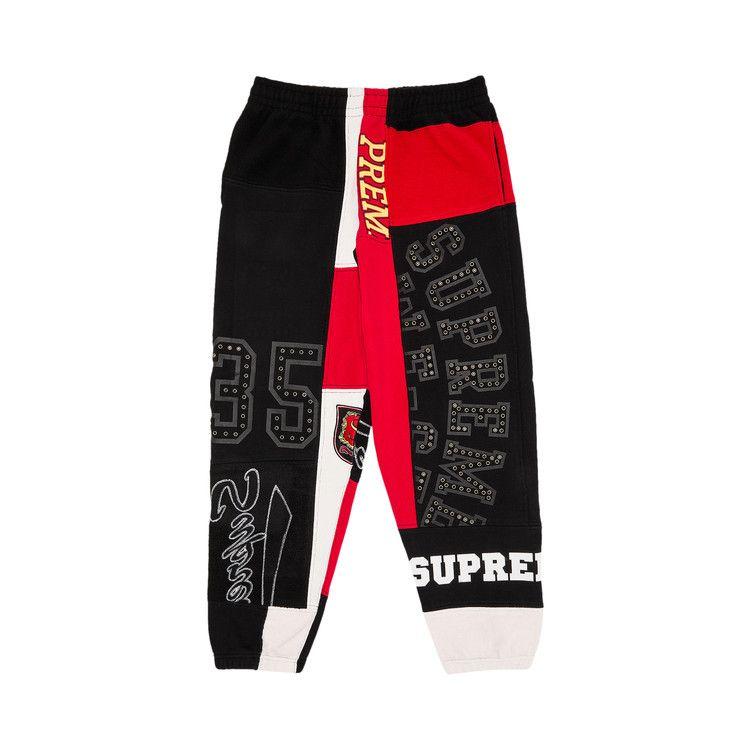 

Спортивные брюки Supreme Patchwork Sweatpant, Black