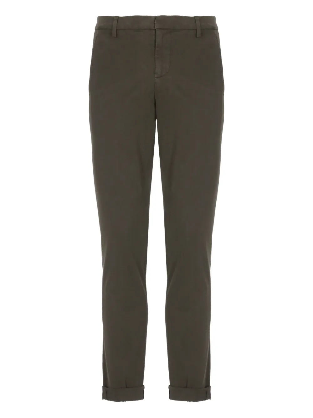 

Брюки с манжетами из эластичного хлопка Dondup, серый