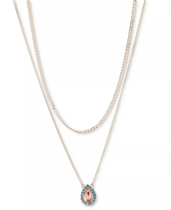 

Ожерелье с подвеской из искусственного жемчуга золотистого оттенка, с многослойным ореолом, 16 дюймов + удлинитель 3 дюйма Emily In Paris, multi