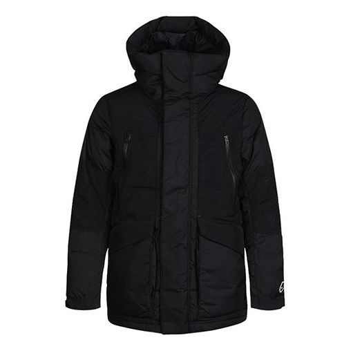 

Пуховик Nike Sportswear Down-fill Sports Outdoor hooded Stay Warm Down Jacket Black, черный