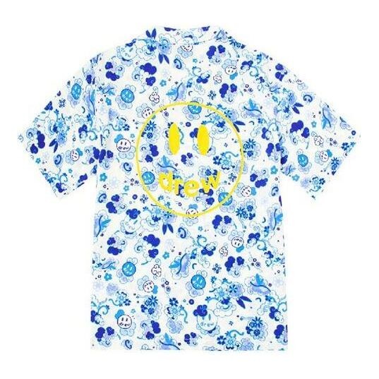 

Рубашка rayon camp shirt 'blue' Drew House, синий