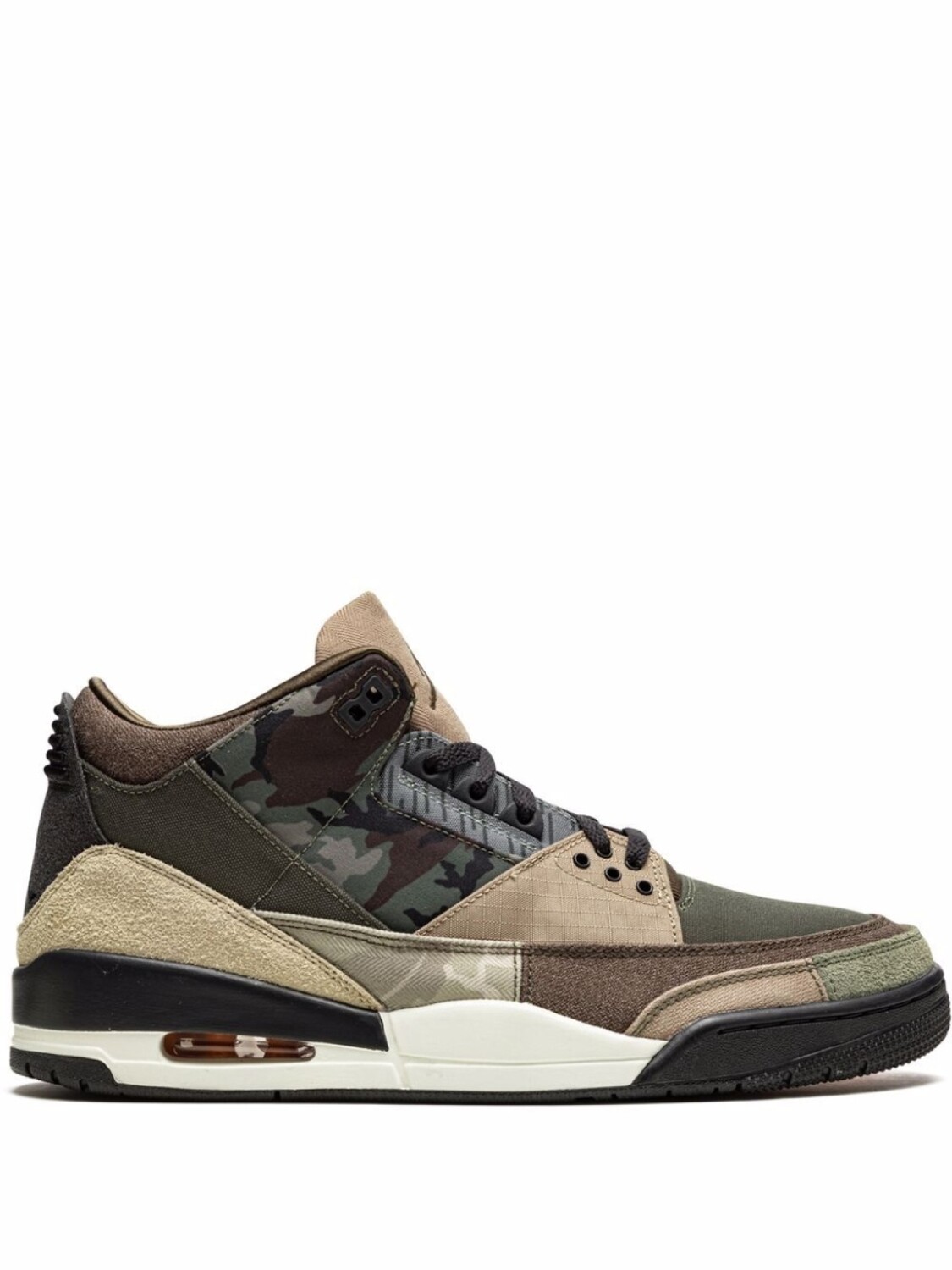 

Кроссовки Air 3 Patchwork Jordan, коричневый