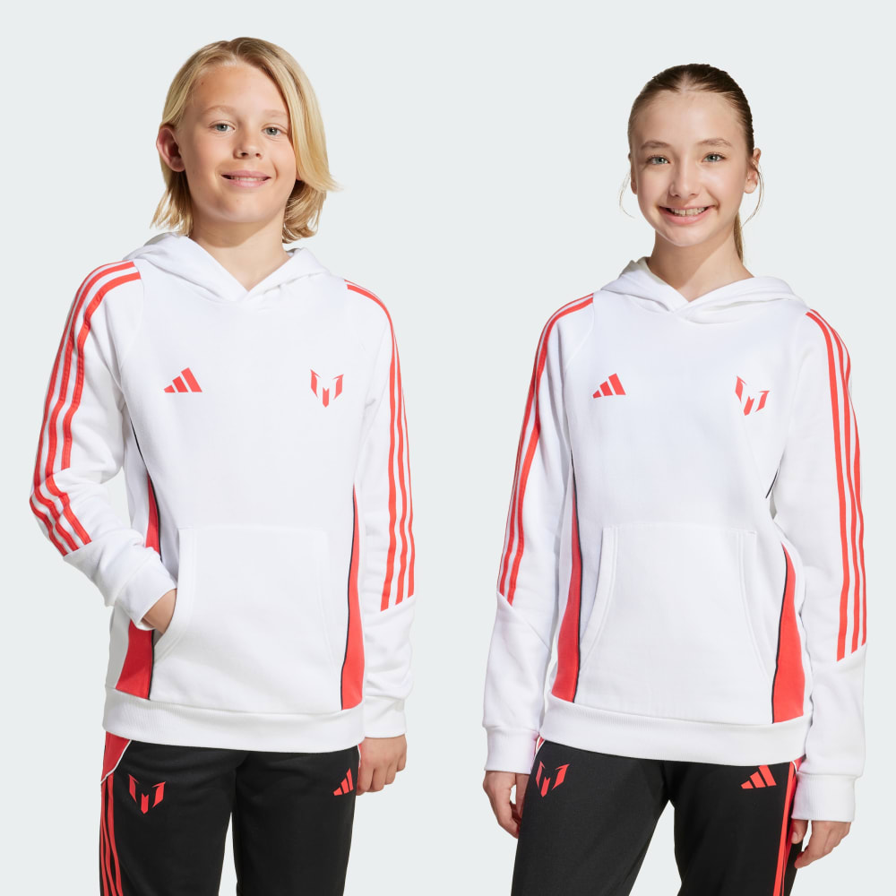 

Спортивное худи Adidas Messi Hoodie Kids, белый