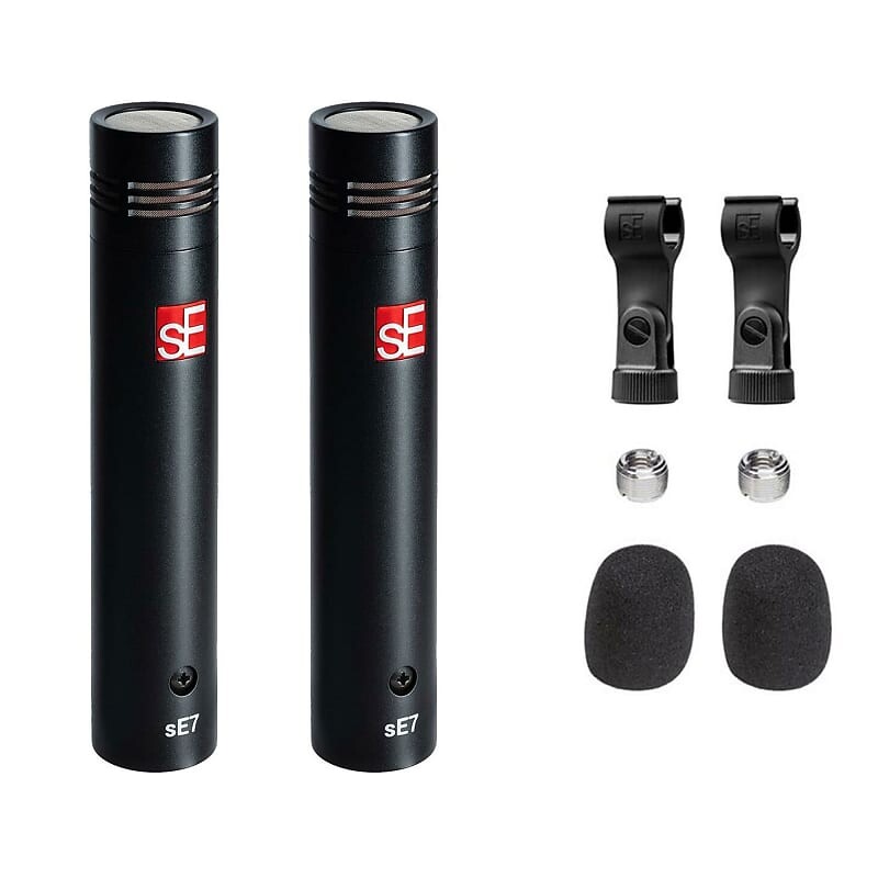 

Конденсаторный микрофон sE Electronics sE7 Small Diaphragm Cardioid Condenser Microphone Matched Stereo Pair