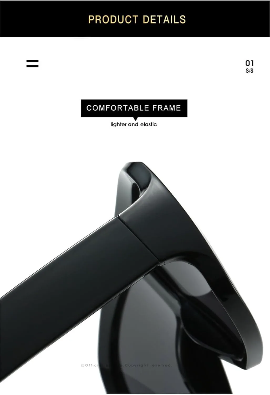 

Мужские солнцезащитные очки с крупной оправой для активного отдыха, покупок, поездок на работу, вождения, женские декоративные солнцезащитные очки Generic, Brown