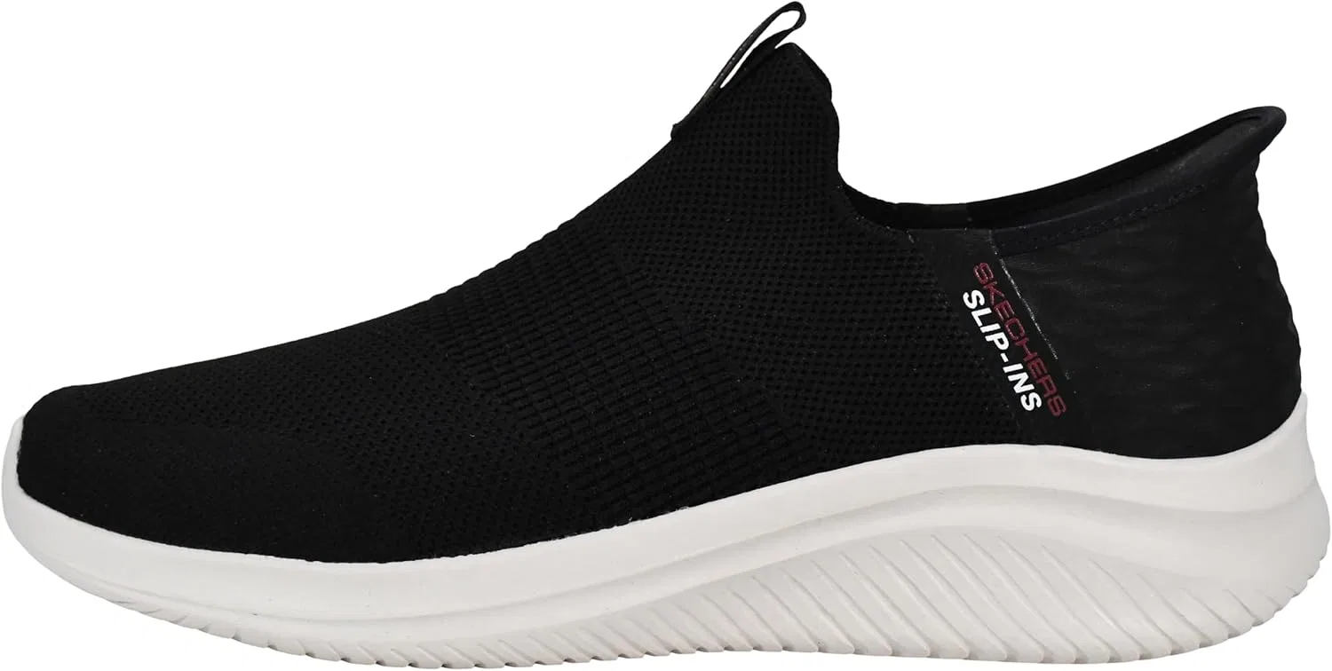 Мужские кроссовки Skechers Ultra Flex 3.0 без шнурков, черный — фото 4