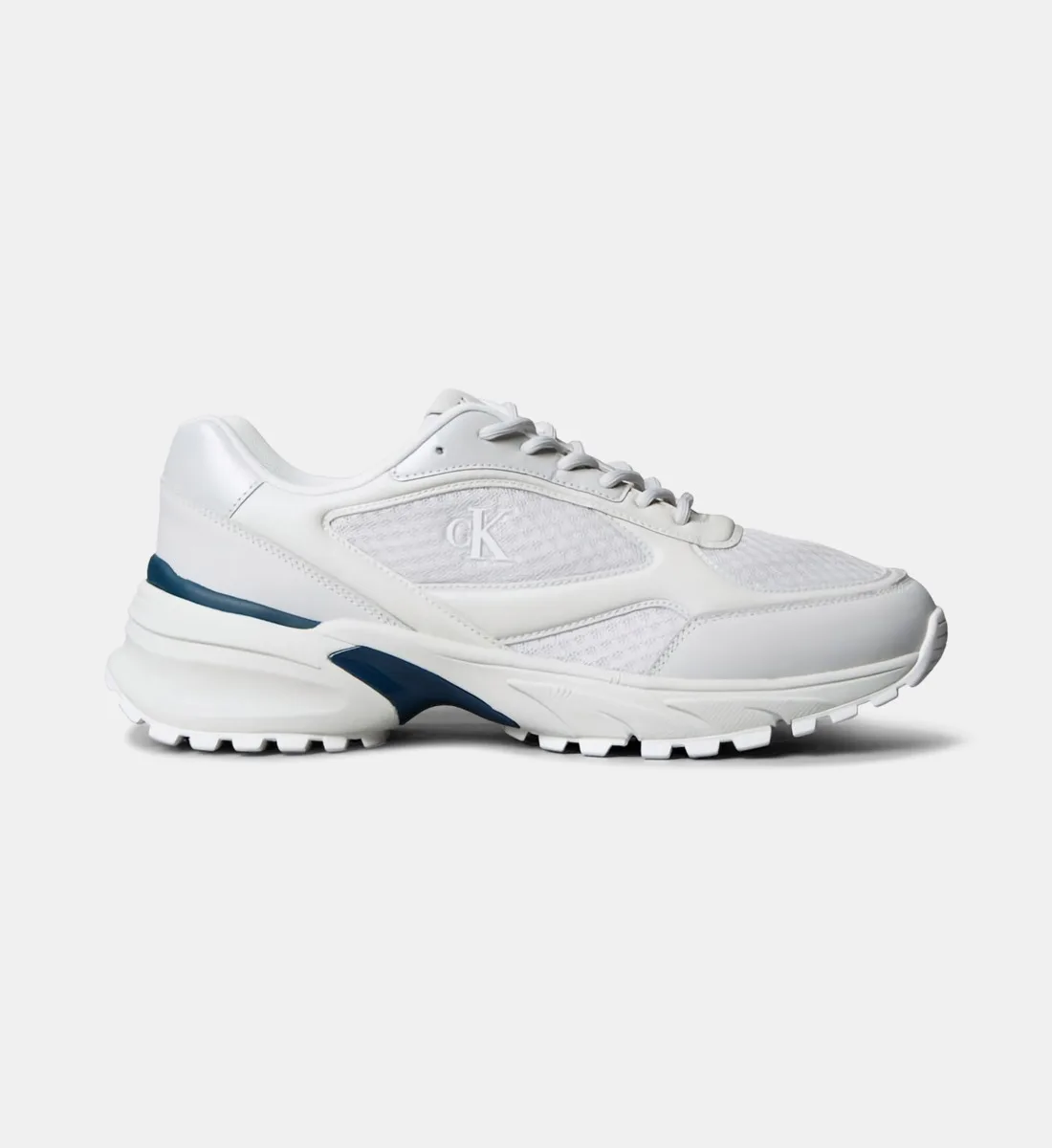 Низкие кроссовки Hike Runner с фирменным сетчатым эффектом Calvin Klein Jeans, серый