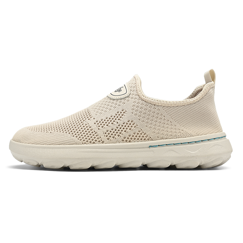 

Bull charm Антискользящие износостойкие мужские низкие кеды бежевые, цвет Beige