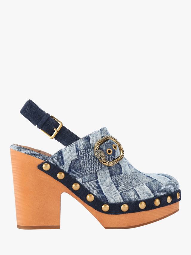 Mayfair сланцы с ремешком на пятке Kurt Geiger London, Blue Denim