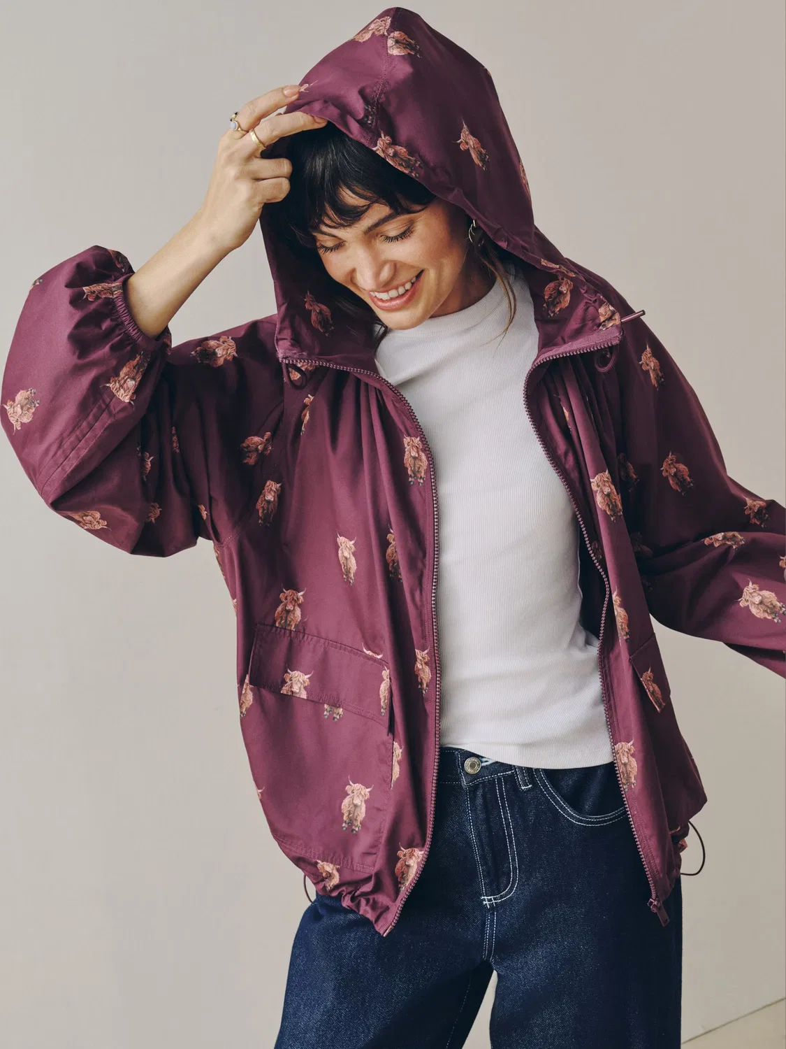 Куртка Next Performance Jacket в бордовом цвете — фото 4