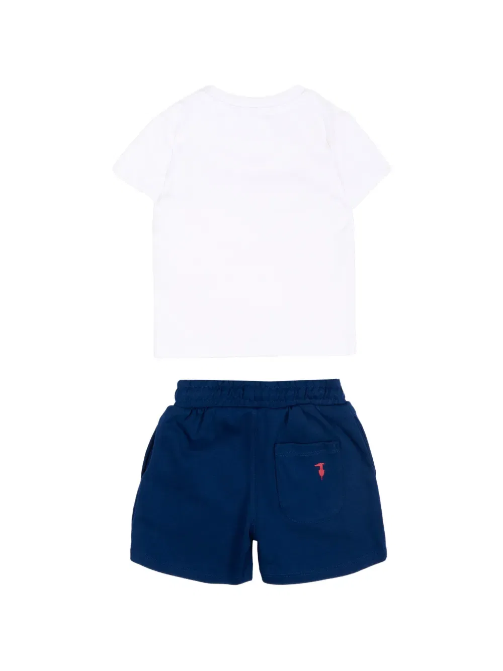 Спортивный костюм с логотипом Trussardi Junior, белый — фото 2