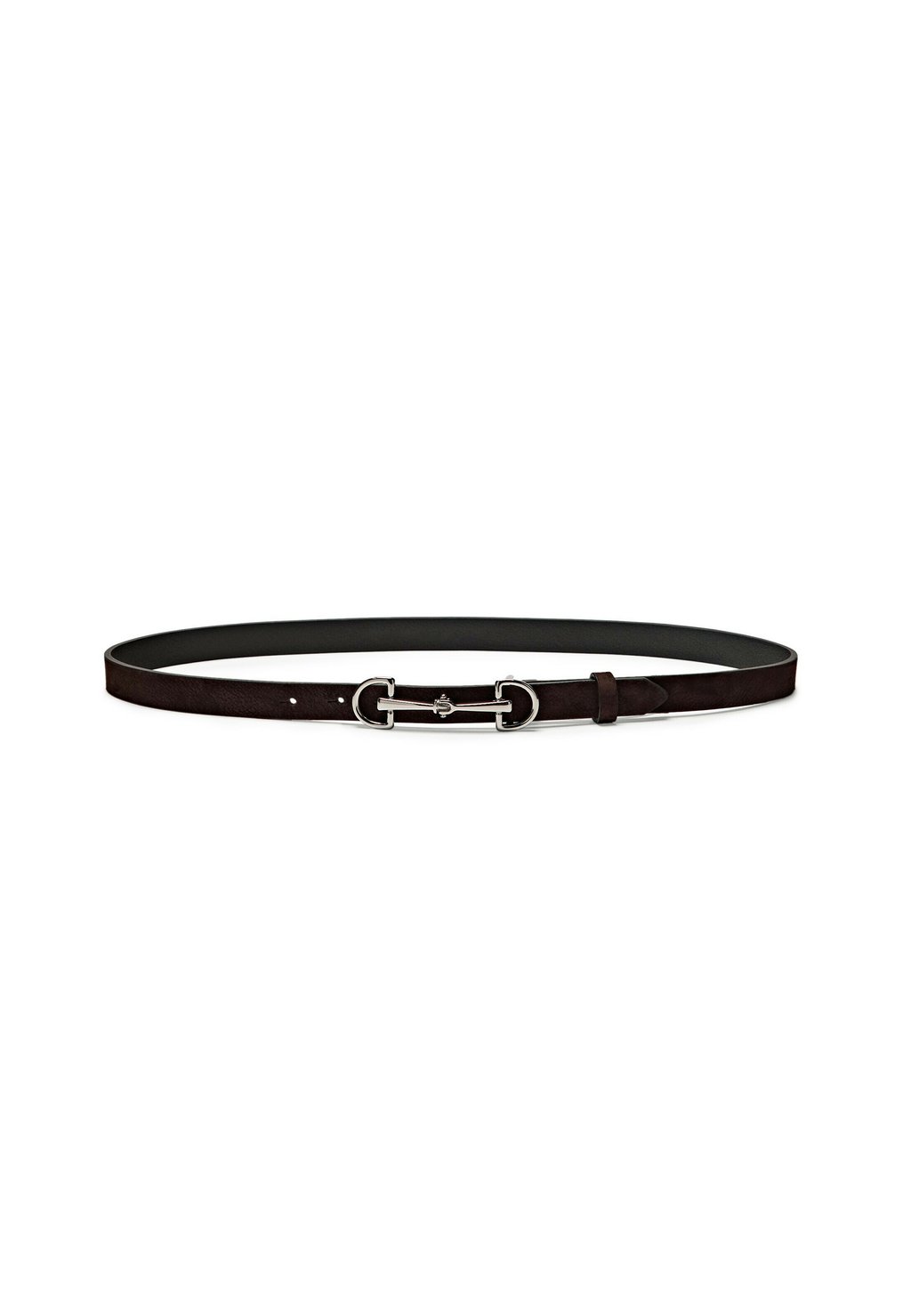 

Пояс Massimo Dutti, темно-коричневый