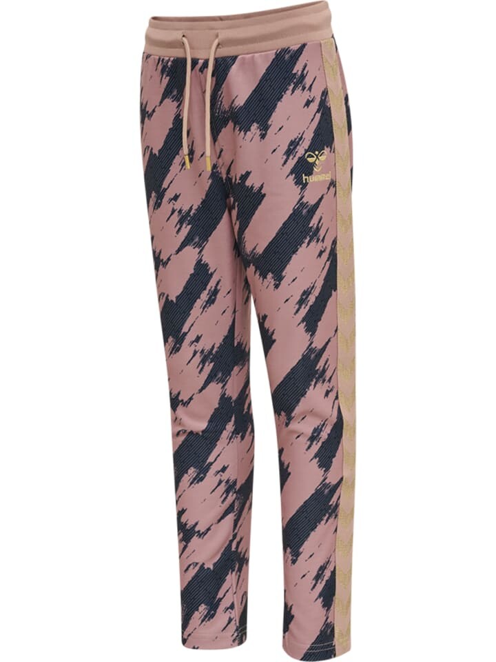Спортивные штаны Hummel Verstellbare Taille Pants Hmlallison Mädchen, цвет WOODROSE — фото 4