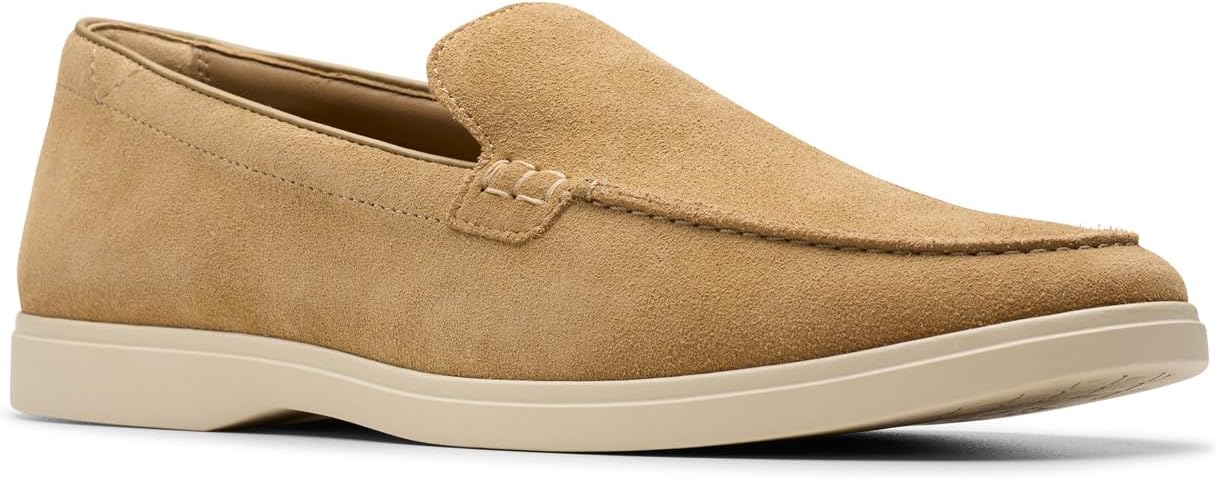 Мужские мокасины Clarks Torford Easy, песочный — фото 3