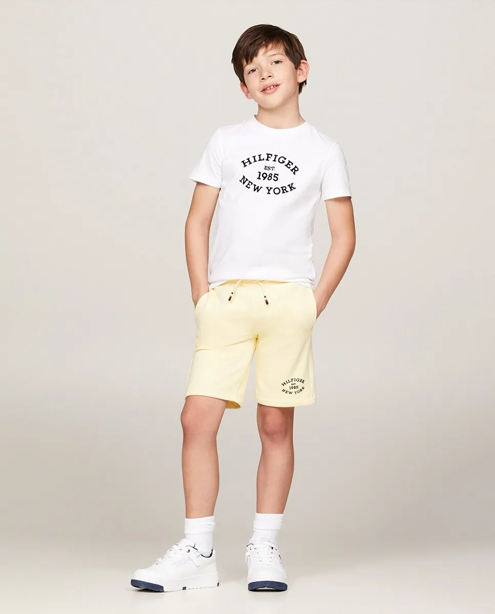 

Короткие спортивные штаны для мальчика Tommy Hilfiger, желтый
