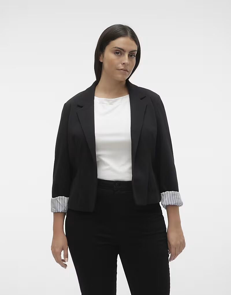

Пиджак Vero Moda Curve черного цвета