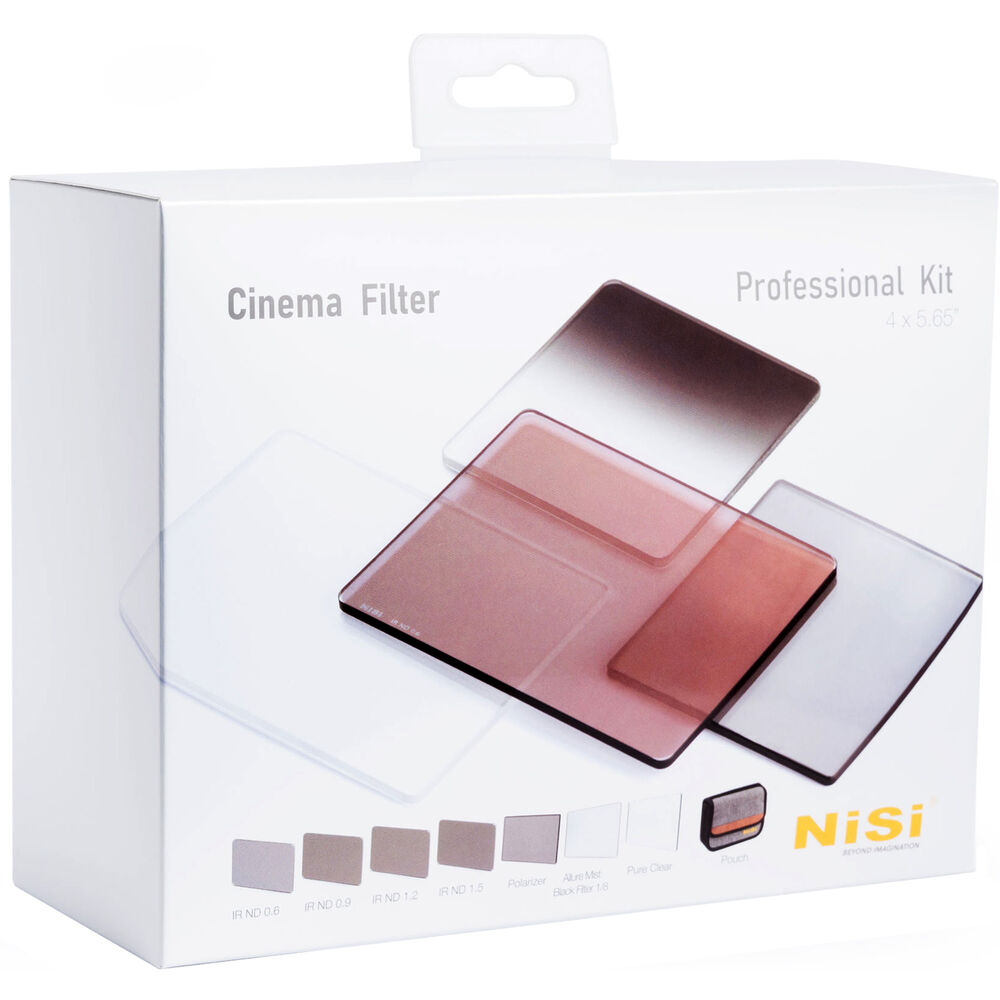 

Набор фильтров NiSi Cinema 4 x 5.65" Professional Kit NIC-4565-PROKIT