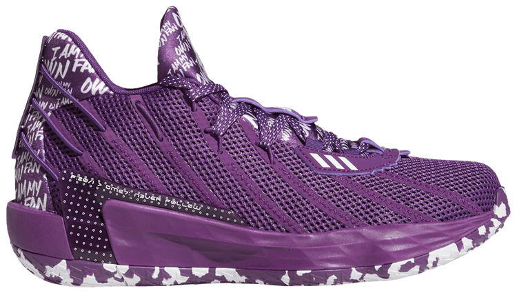 

Кроссовки adidas Dame 7 'I Am My Own Fan - Glory Purple', фиолетовый