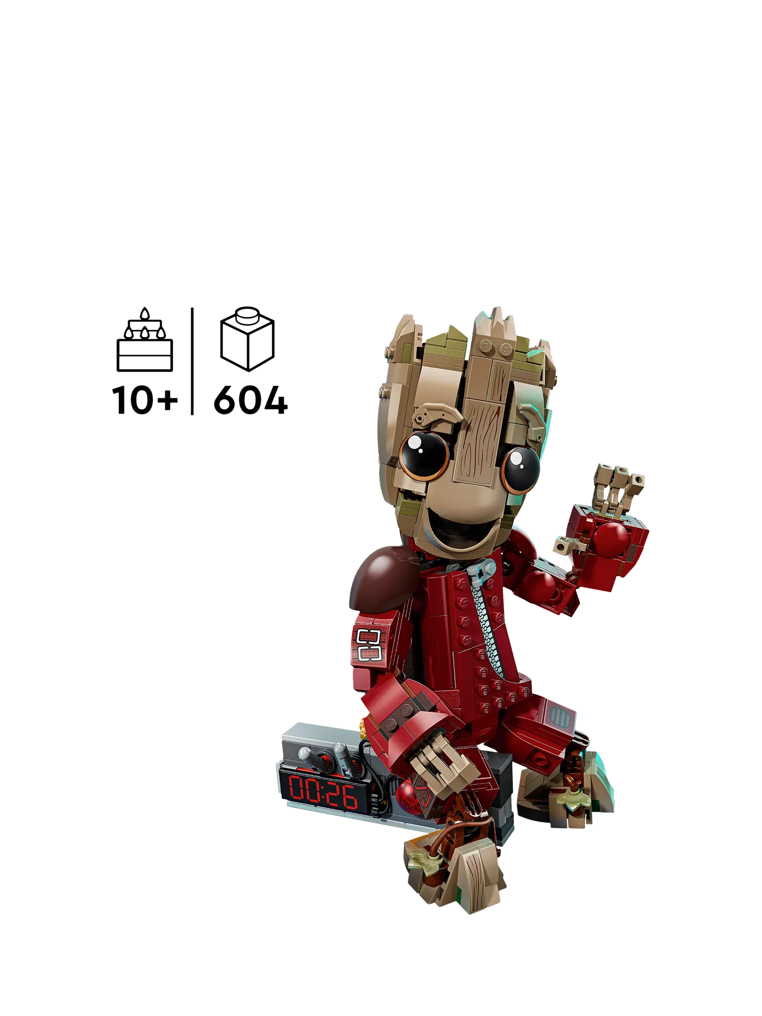 Marvel 76341 Стражи Галактики, комбинезон Опустошителя, Грут LEGO — фото 2