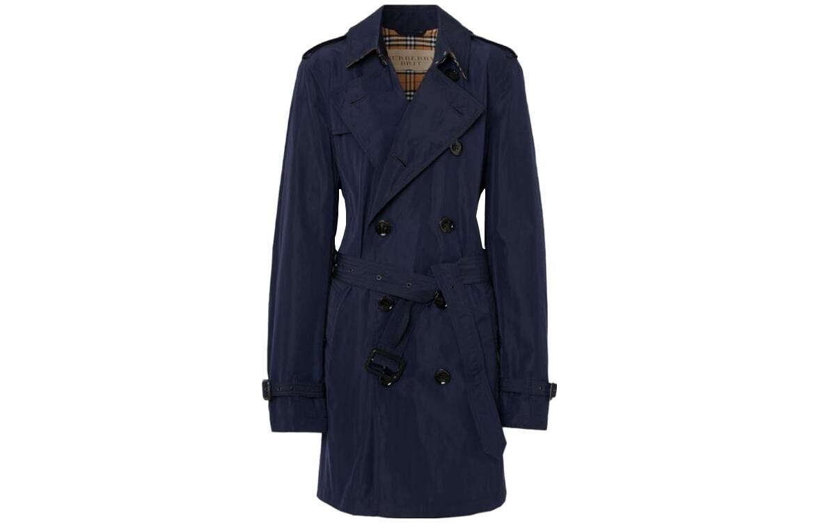 Пальто мужское Burberry, синее