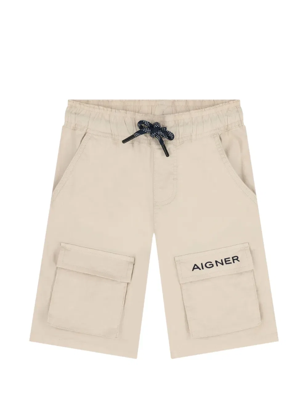 Шорты с карманами и завязками Aigner Kids, нейтральный