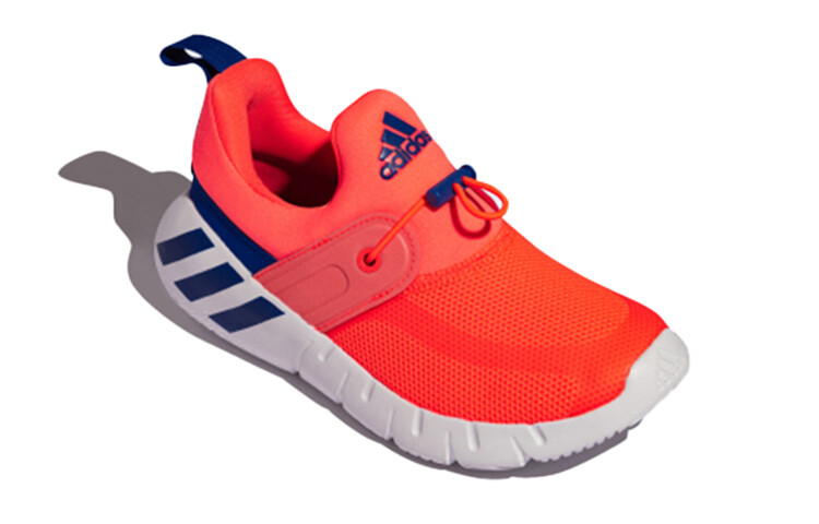 Кроссовки детские RapidaZen J PS Low-top оранжевые/синие Adidas — фото 3