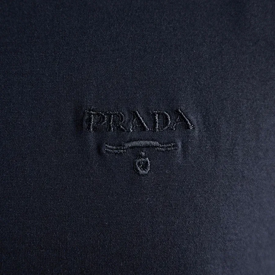 Поло PRADA мужское черное — фото 4