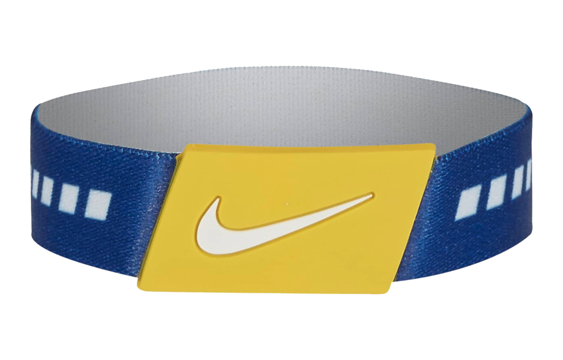 

Nike Полиэстеровый браслет 2 шт Unisex черный/синий