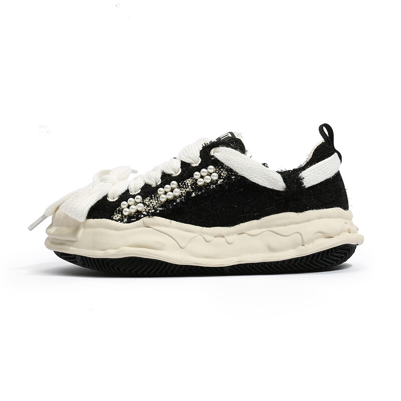 

Кроссовки CENTRAL&KITTY Skateboarding Shoes Women's Low-top, бежевый