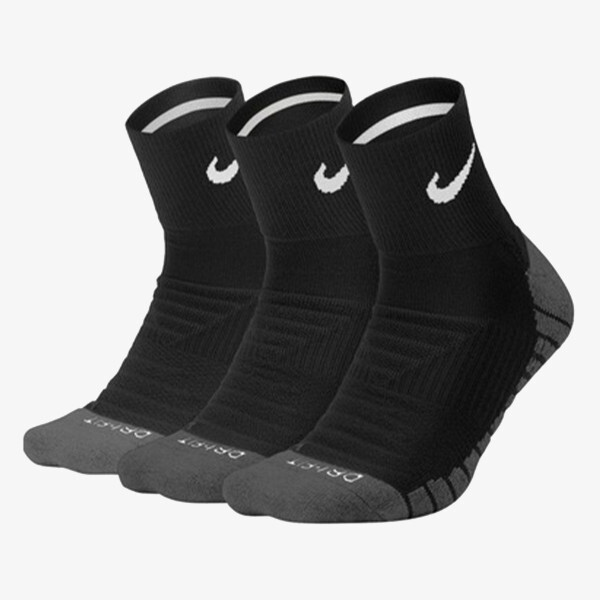 

Носки на каждый день с мягкой амортизацией до щиколотки, 3 пары. Nike