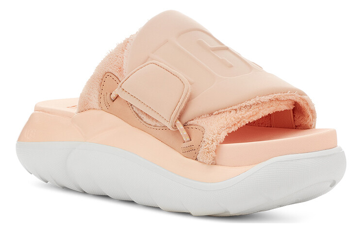 LA Cloud Collection Slide Женская пудра светло-персиковая Ugg — фото 3