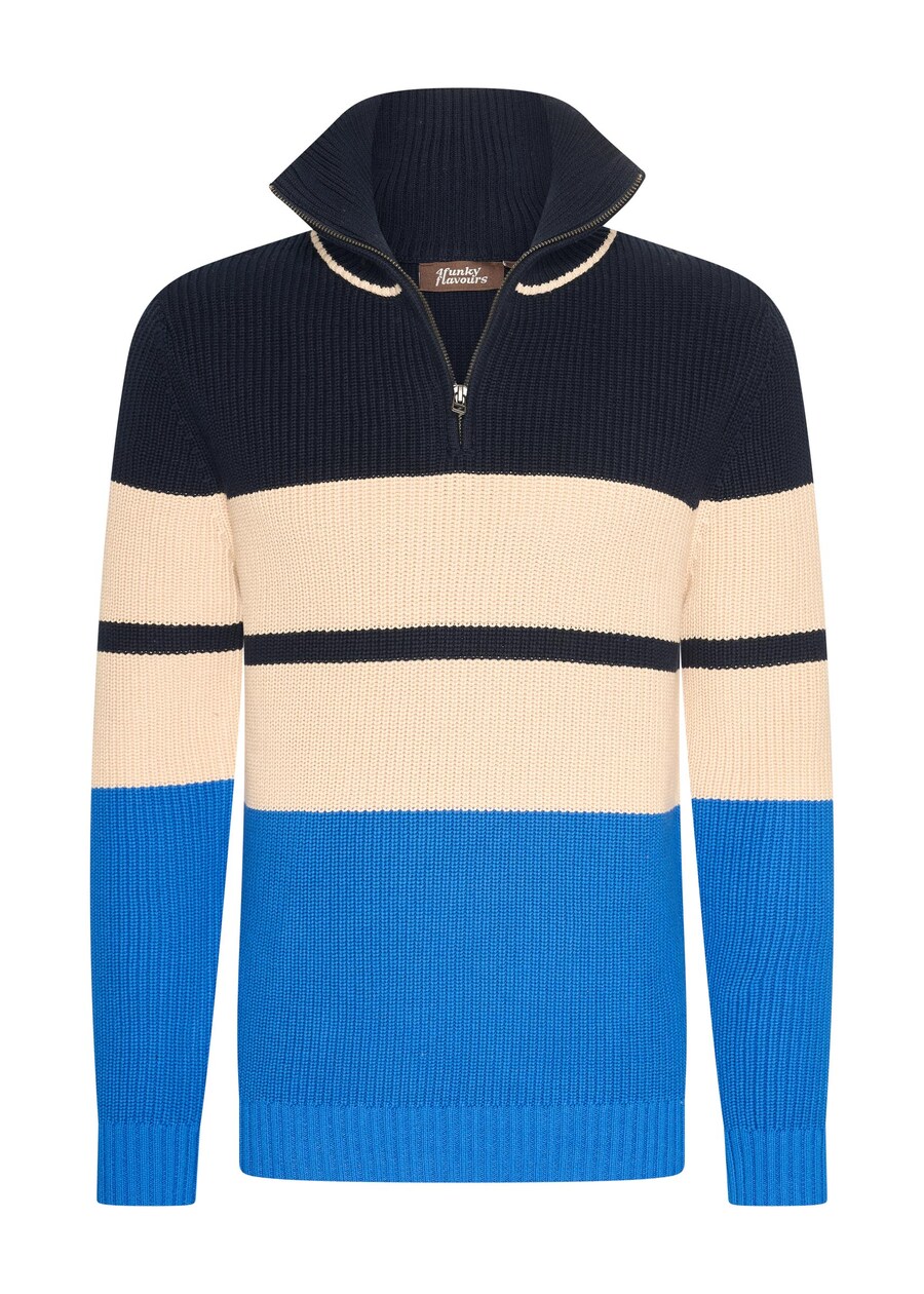

Свитер 4funkyflavours Coming through, цвет Blue/Dark blue