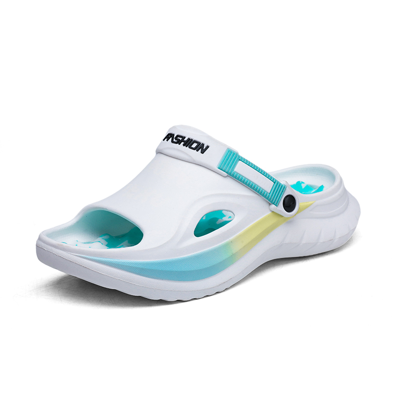 

Тапочки-слайды мужские TONYBEAR, White Green