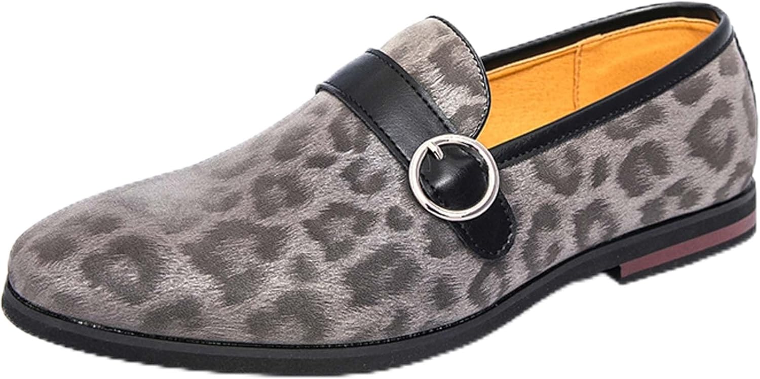 

Мужские лоферы Penny Urban Fashion, деловой повседневный стиль, официальная обувь, противоскользящие, для ходьбы, вождения, офиса, униформы, банкетов, свадеб, костюмов, платьев, кожаная обувь Generic, серый