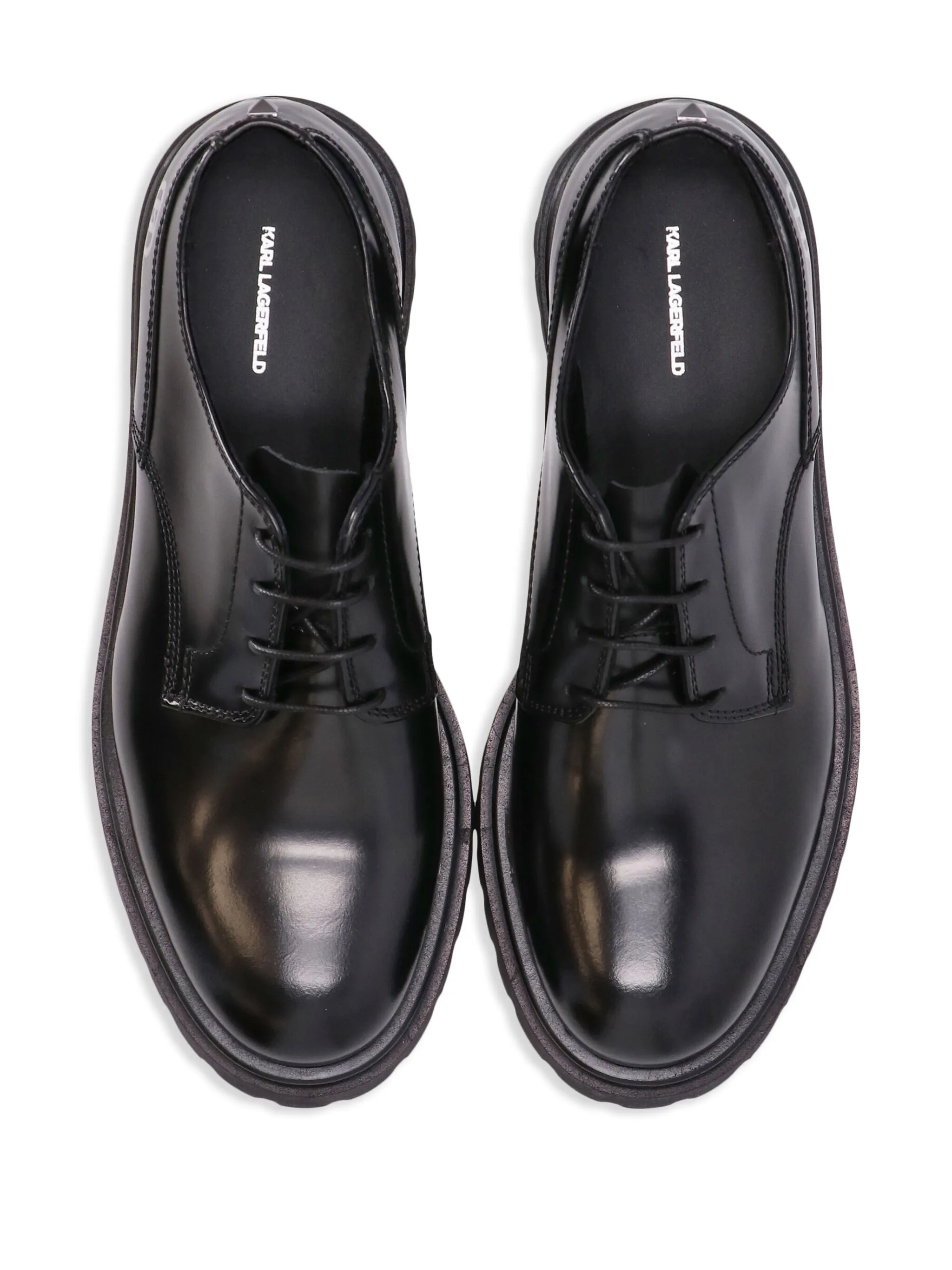 

Туфли дерби на шнуровке Karl Lagerfeld, черный