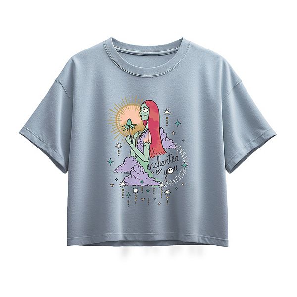 

Футболка The Nightmare Before Christmas для девочек 7-16 лет Disney, Chambray Blue