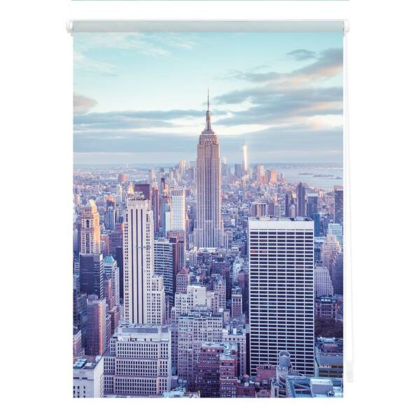 

Затемняющие рулонные шторы Lichtblick New York, 100x150x6 см, синий