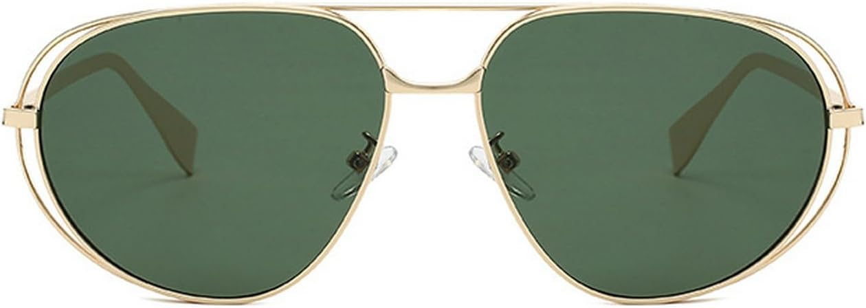 

Laureles Винтажные солнцезащитные очки-пилот большого размера для женщин, модные солнцезащитные очки «кошачий глаз» для мужчин, солнцезащитные очки с градиентным переходом цвета для вождения, C3