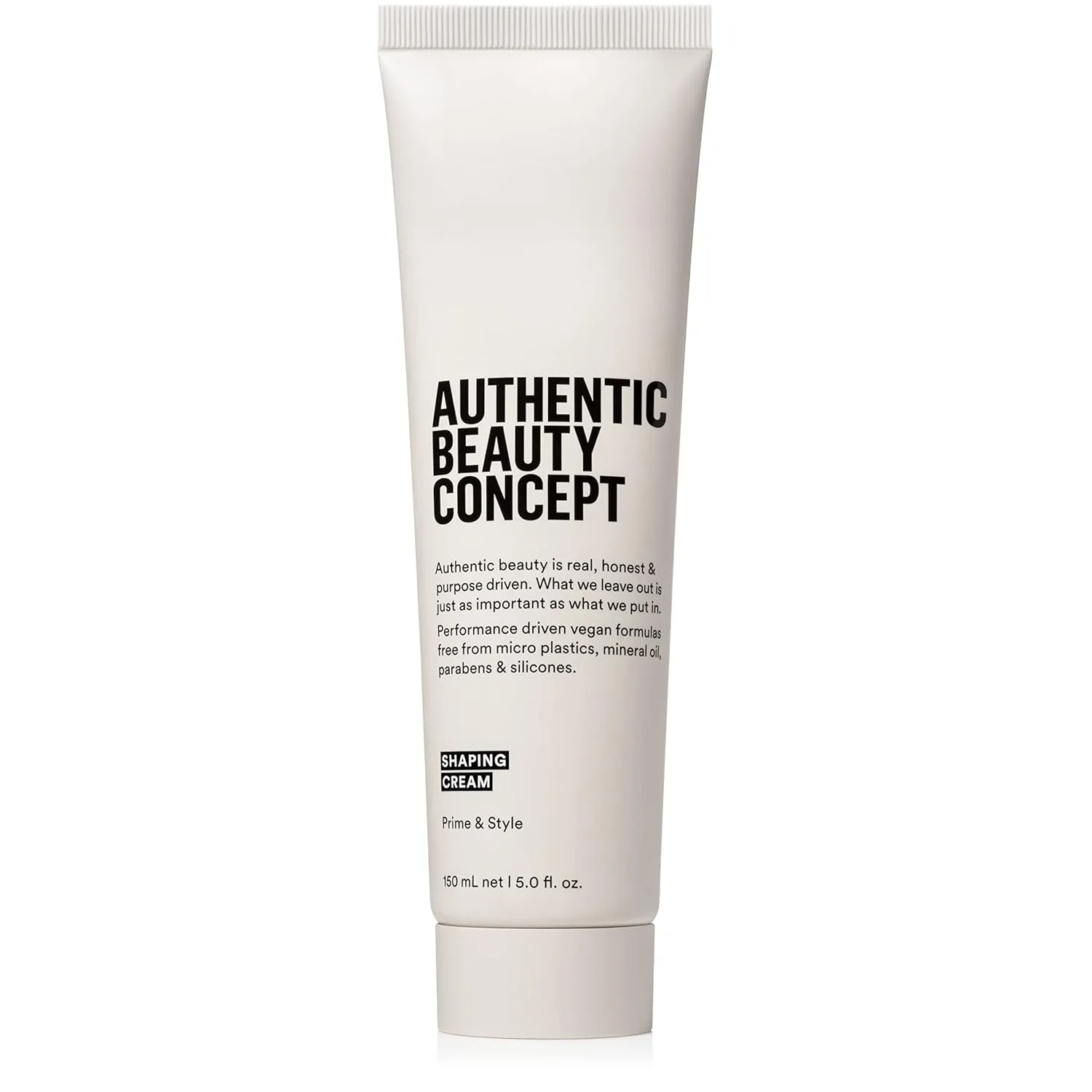 Укрепляющий крем для волос Authentic Beauty Concept | Для всех типов волос | Придает форму и фиксацию | Естественная текстура | Веганский продукт, не тестируется на животных | Без силикона 148 мл (1 шт.)