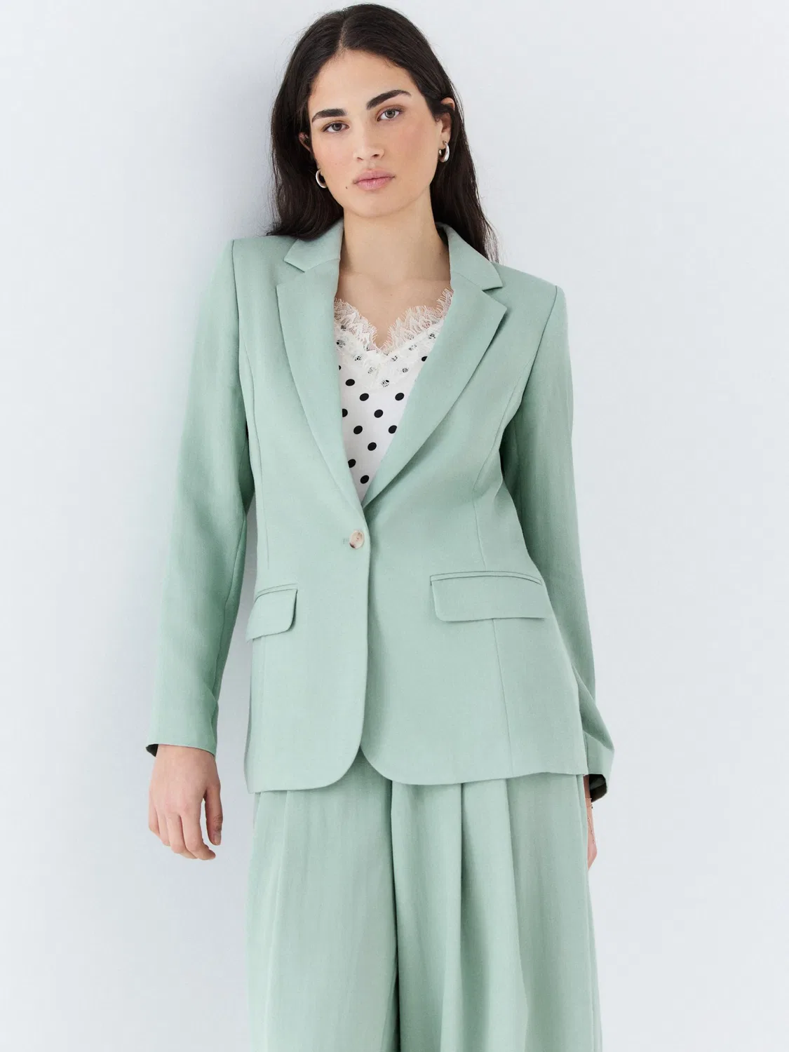 Блейзер Next, Light Green — фото 2