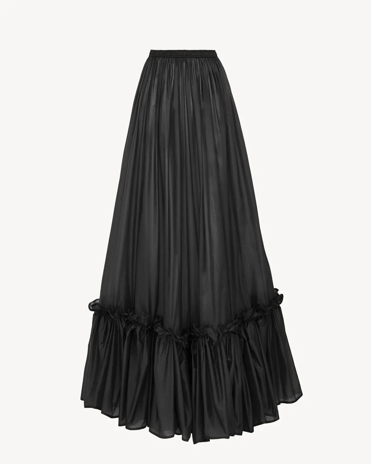 Юбка из нейлона SAINT LAURENT, черный — фото 2