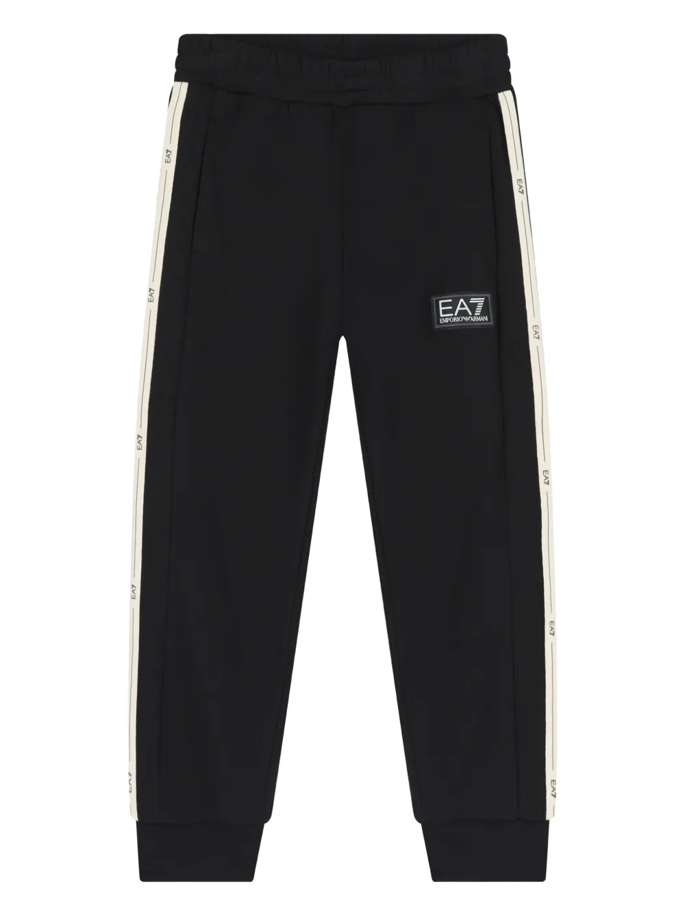 

Спортивные брюки с нашивкой-логотипом Emporio Armani Kids, черный