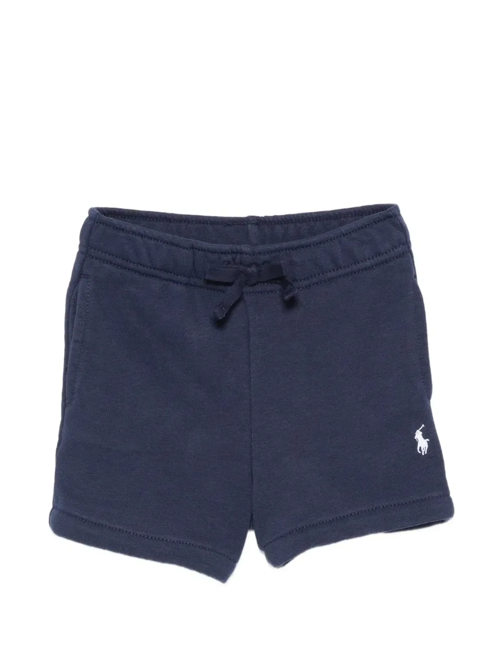 Шорты с вышитым логотипом Polo Ralph Lauren Kids, синий