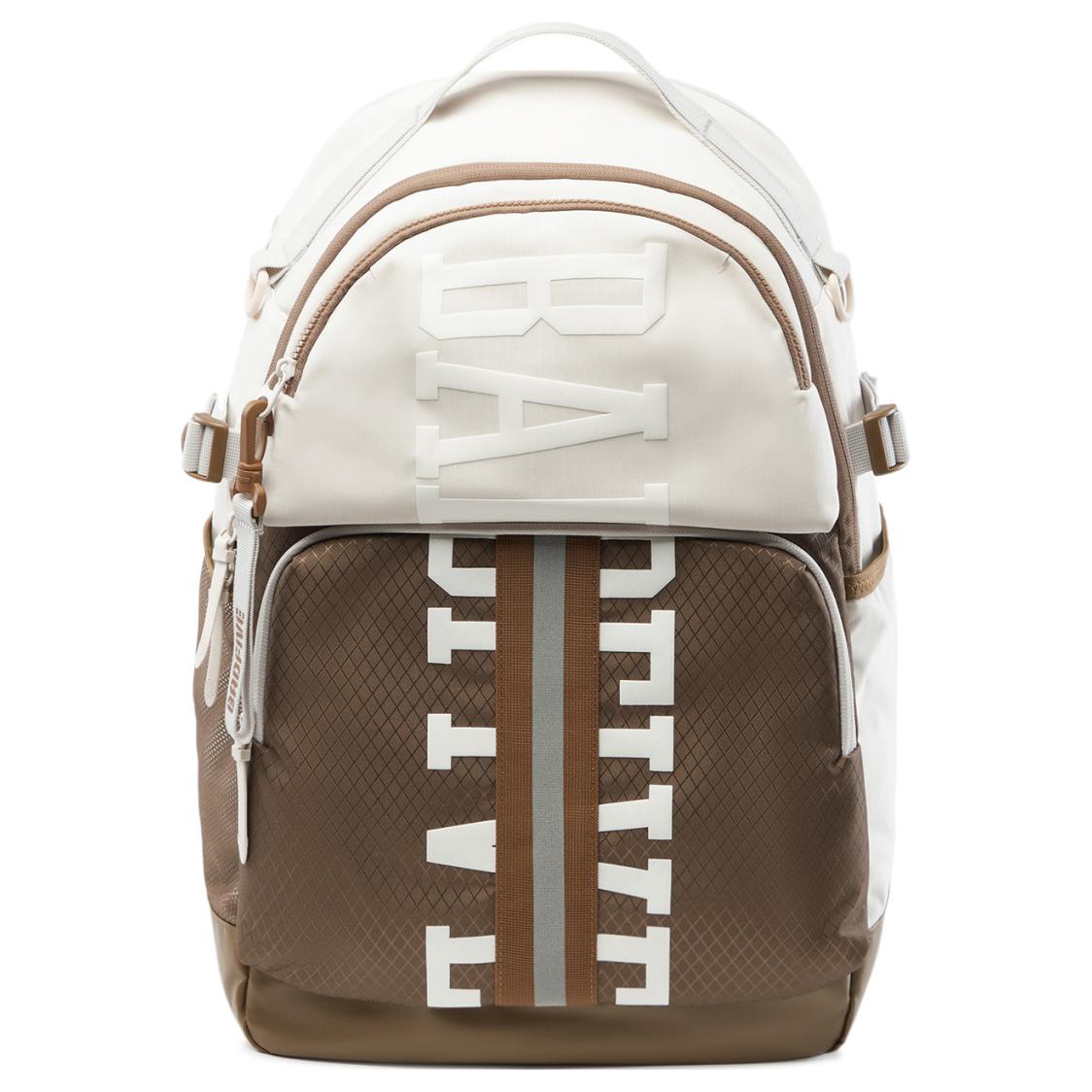 

Спортивный рюкзак из полиэстера LiNing Basketball Collection унисекс овсяно-серый и коричневый