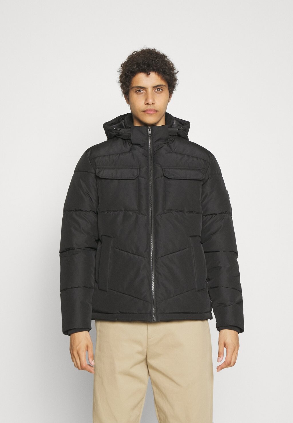 

Куртка зимняя Jack & Jones JJMASON PUFFER JACKET, черный