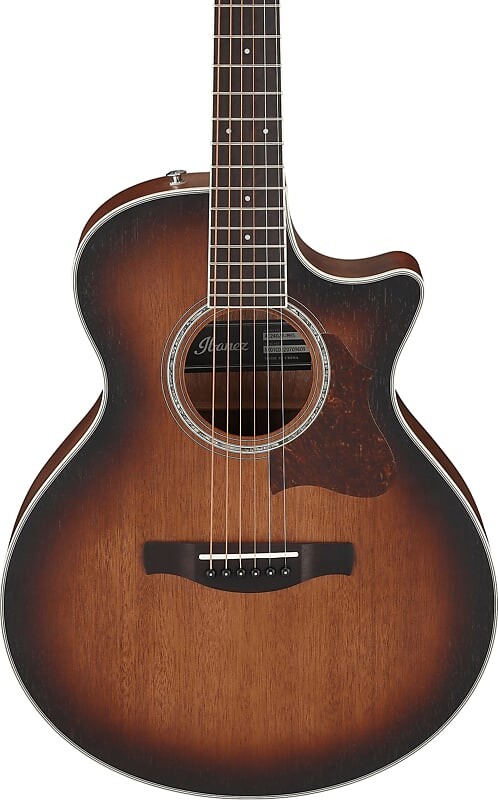 

Акустическая гитара Ibanez AE240JR Acoustic-Electric Guitar, Mahogany Sunburst Open Pore